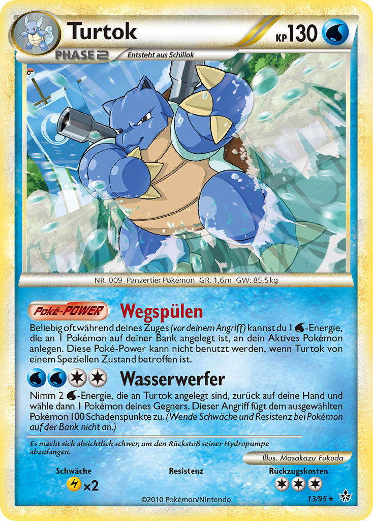 Turtok 13 — Entfesselt (German Pokémon TCG card)