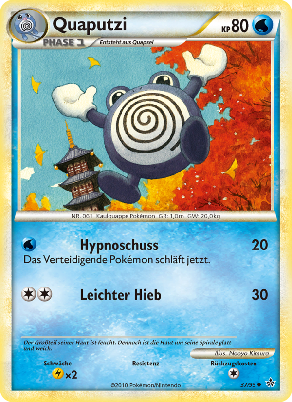 Quaputzi 37 — Entfesselt (German Pokémon TCG card)
