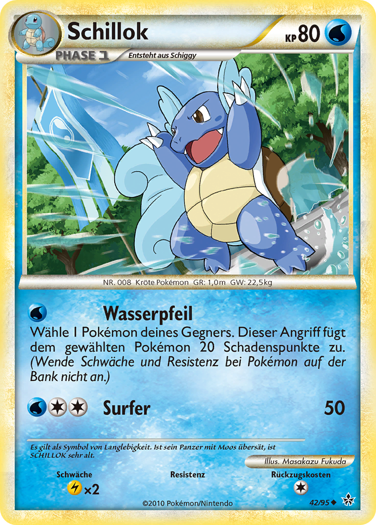 Schillok 42 — Entfesselt (German Pokémon TCG card)