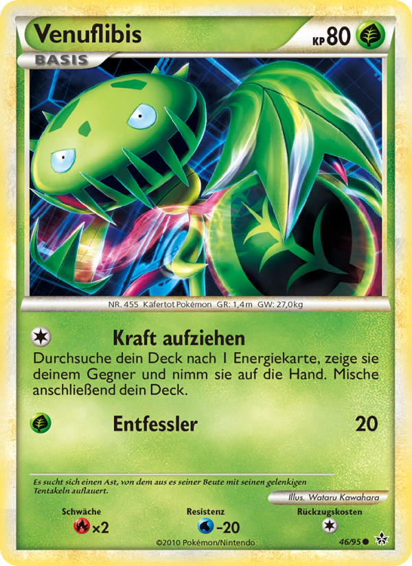 Venuflibis 46 — Entfesselt (German Pokémon TCG card)