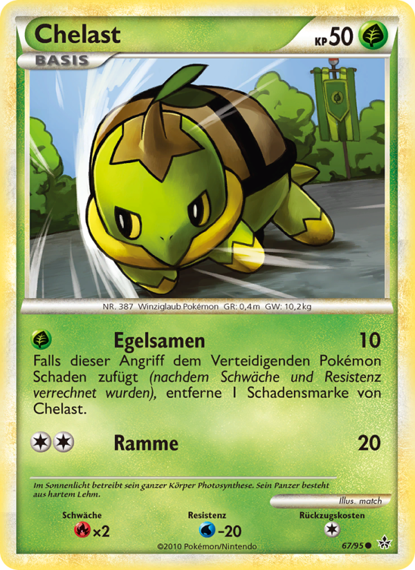 Chelast 67 — Entfesselt (German Pokémon TCG card)