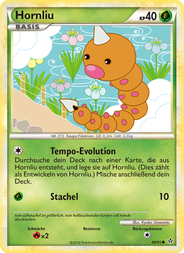 Hornliu 69 — Entfesselt (German Pokémon TCG card)