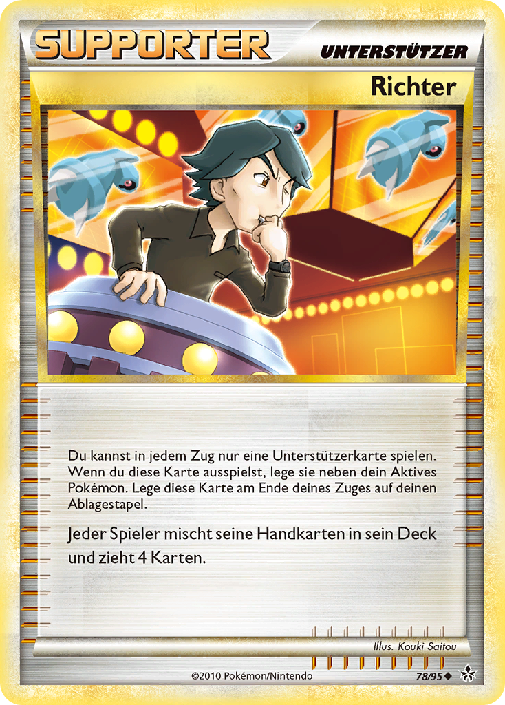 Richter 78 — Entfesselt (German Pokémon TCG card)