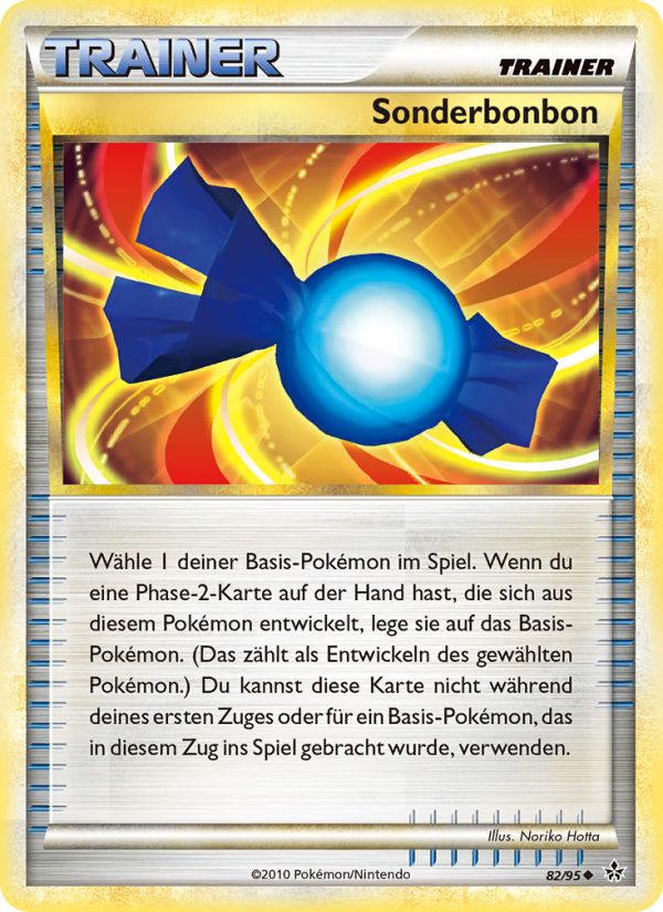 Sonderbonbon 82 — Entfesselt (German Pokémon TCG card)