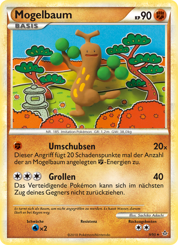 Mogelbaum 9 — Entfesselt (German Pokémon TCG card)