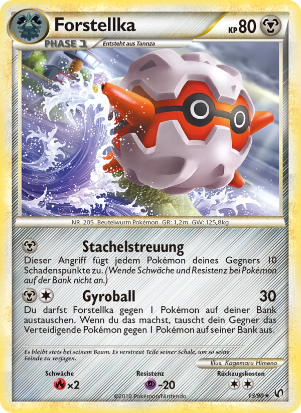 Forstellka 13 — Unerschrocken (German Pokémon TCG card)