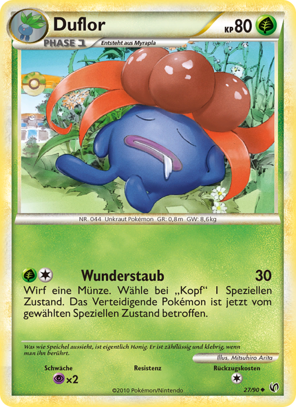 Duflor 27 — Unerschrocken (German Pokémon TCG card)