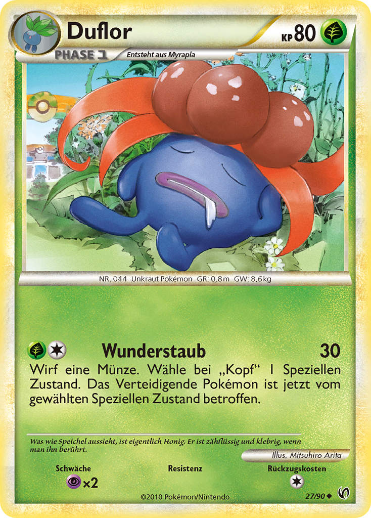 Duflor 27 — Unerschrocken (German Pokémon TCG card)
