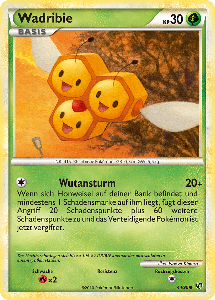 Wadribie 44 — Unerschrocken (German Pokémon TCG card)