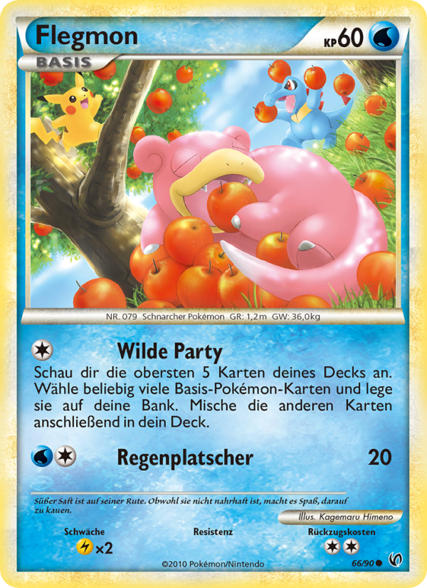 Flegmon 66 — Unerschrocken (German Pokémon TCG card)