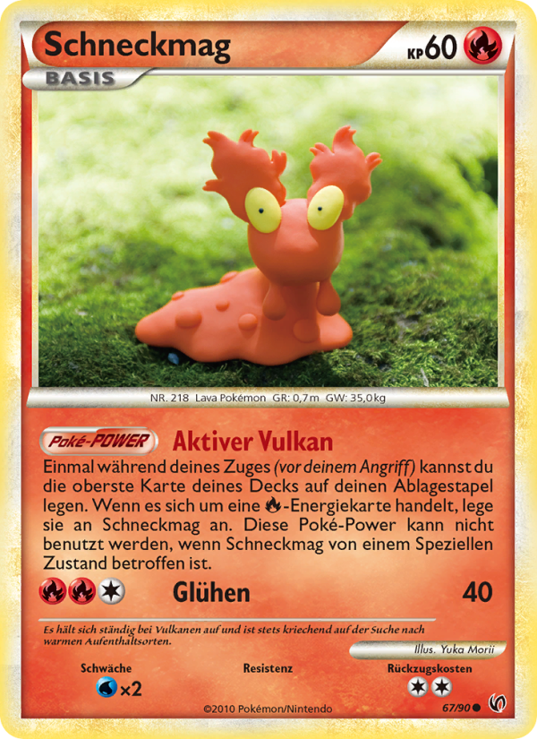 Schneckmag 67 — Unerschrocken (German Pokémon TCG card)