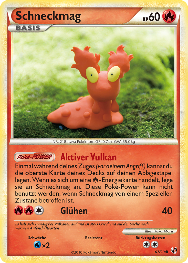 Schneckmag 67 — Unerschrocken (German Pokémon TCG card)