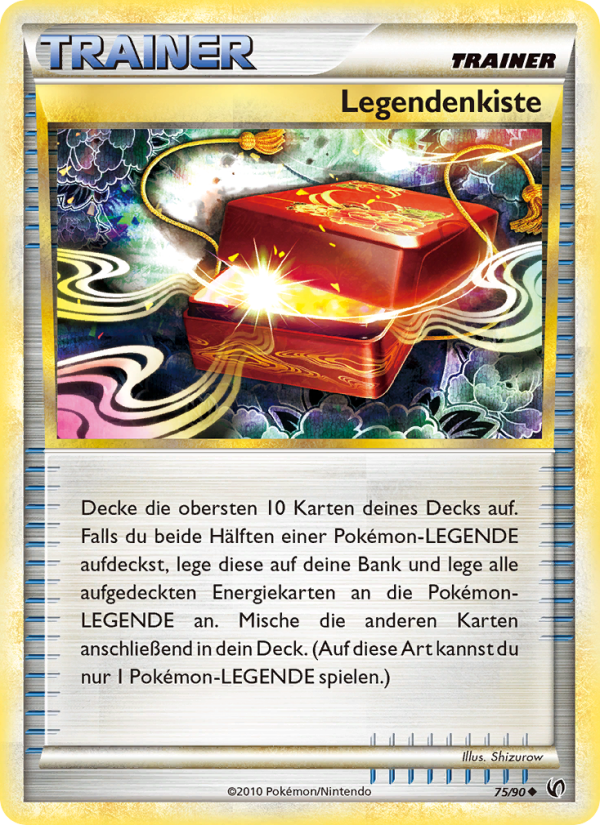 Legendenkiste 75 — Unerschrocken (German Pokémon TCG card)