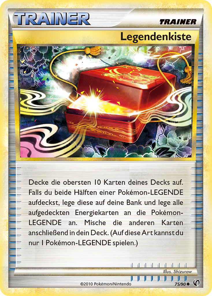 Legendenkiste 75 — Unerschrocken (German Pokémon TCG card)