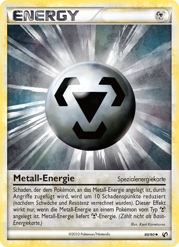 Metall-Energie 80 — Unerschrocken (German Pokémon TCG card)