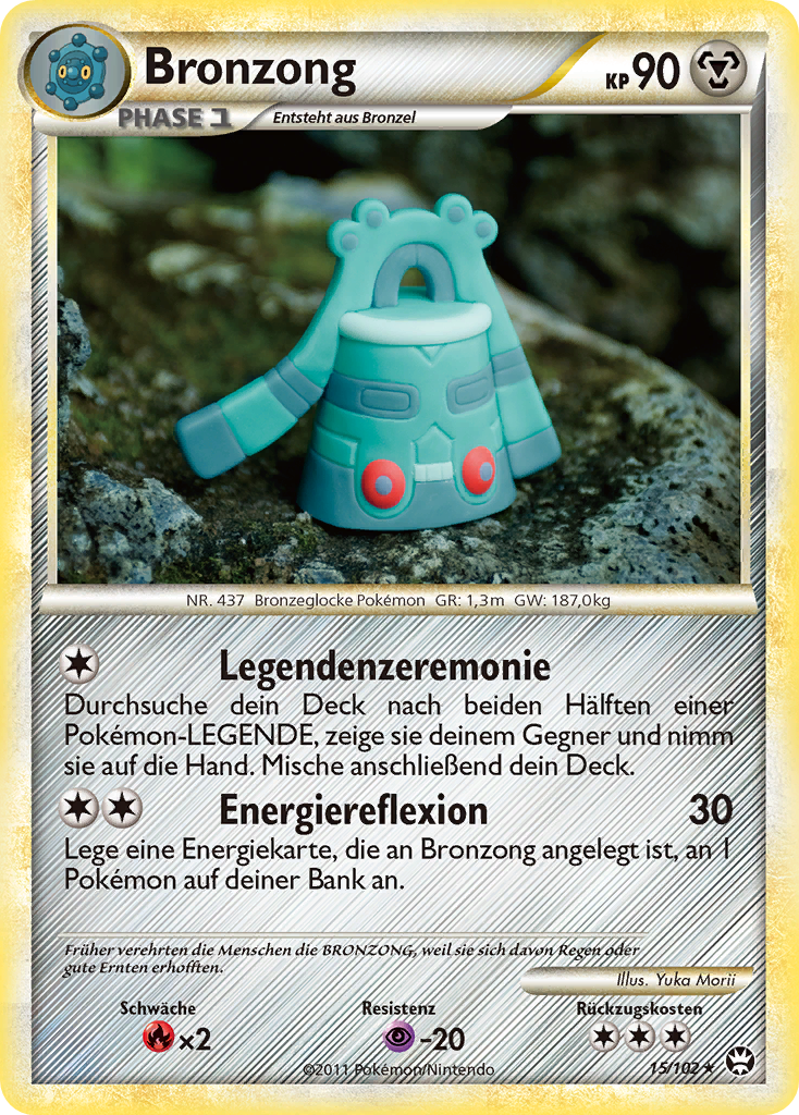 Bronzong 15 — Triumph (German Pokémon TCG card)