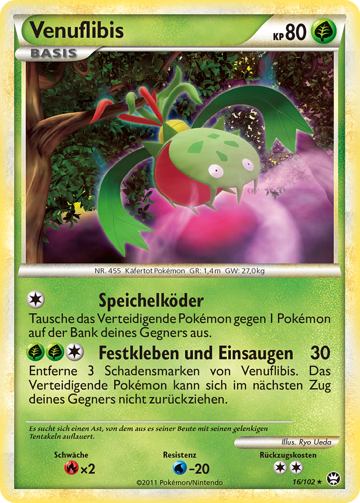 Venuflibis 16 — Triumph (German Pokémon TCG card)