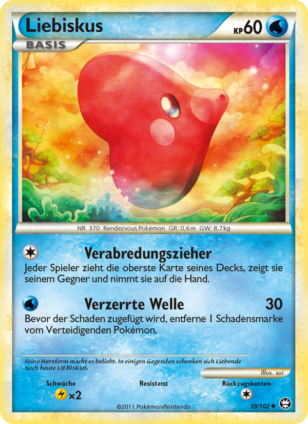 Liebiskus 39 — Triumph (German Pokémon TCG card)