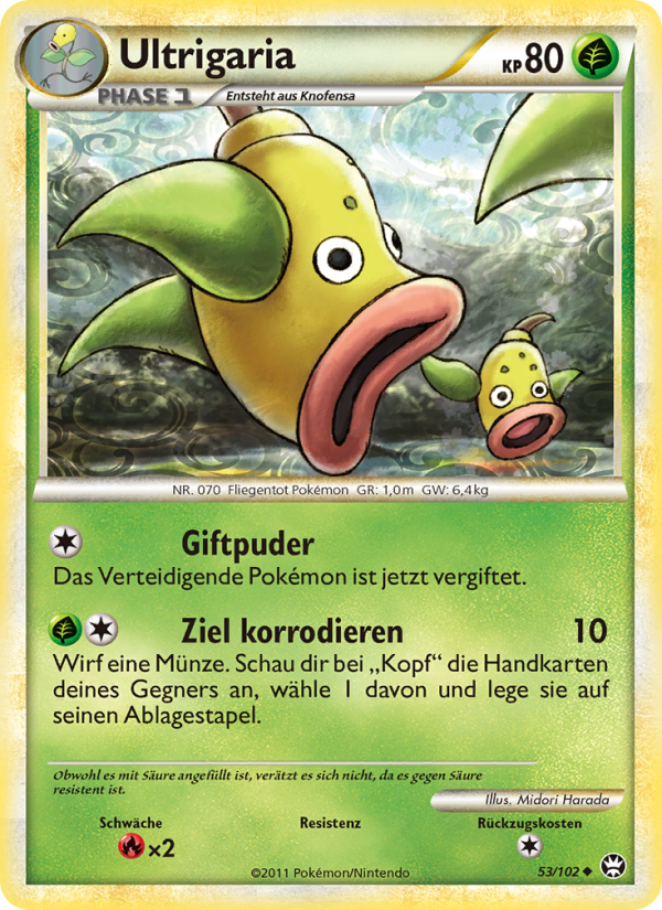 Ultrigaria 53 — Triumphant (German Pokémon TCG card)