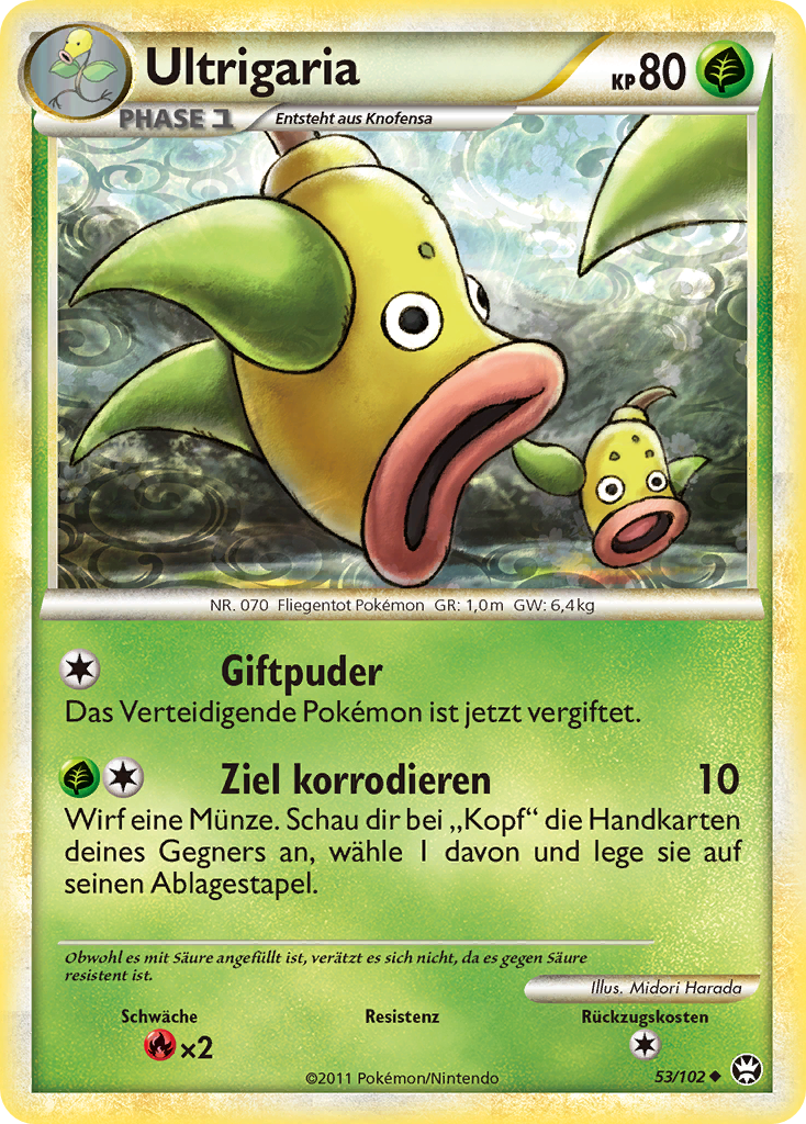 Ultrigaria 53 — Triumph (German Pokémon TCG card)