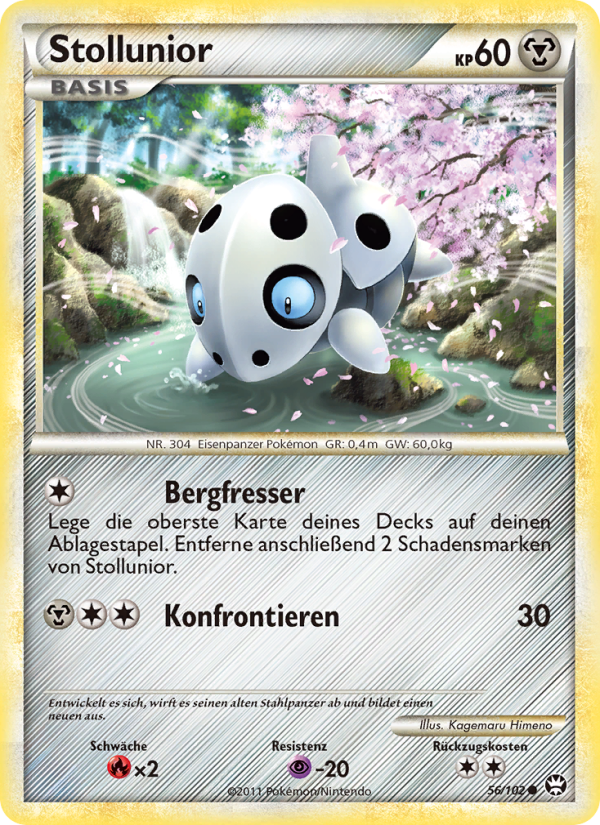 Stollunior 56 — Triumphant (German Pokémon TCG card)