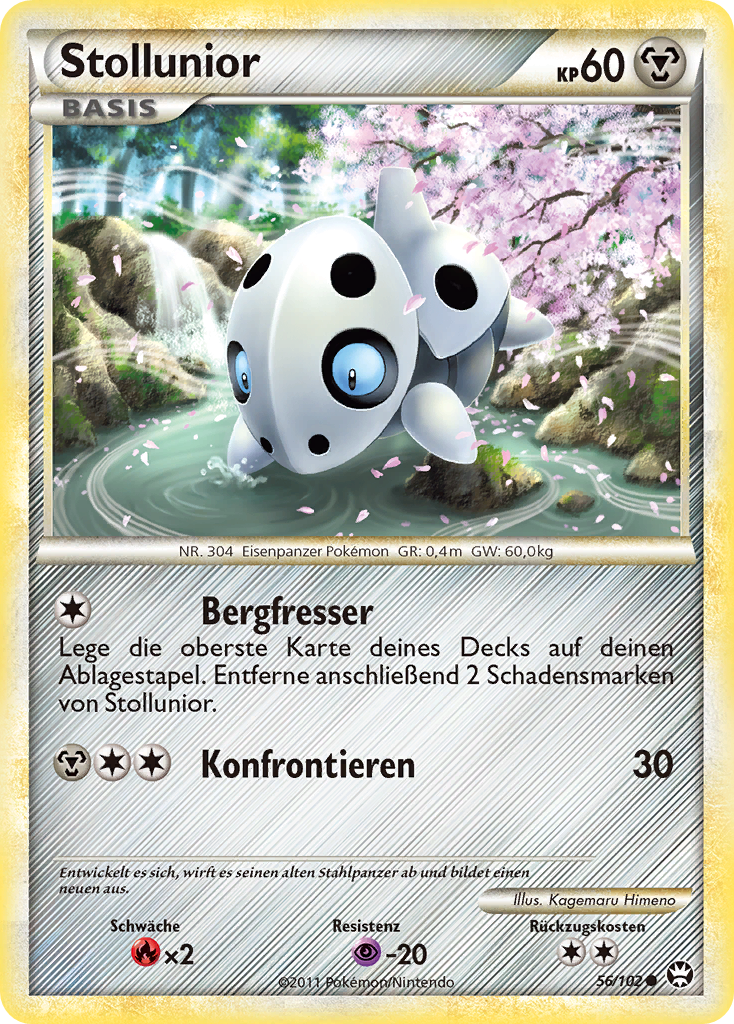 Stollunior 56 — Triumph (German Pokémon TCG card)