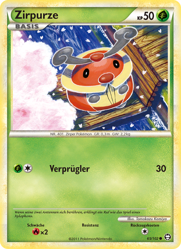 Zirpurze 65 — Triumph (German Pokémon TCG card)