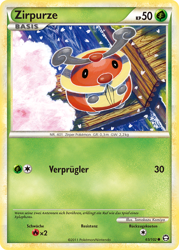 Zirpurze 65 — Triumph (German Pokémon TCG card)