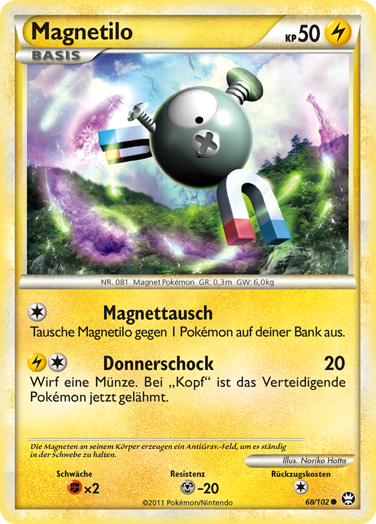 Magnetilo 68 — Triumph (German Pokémon TCG card)