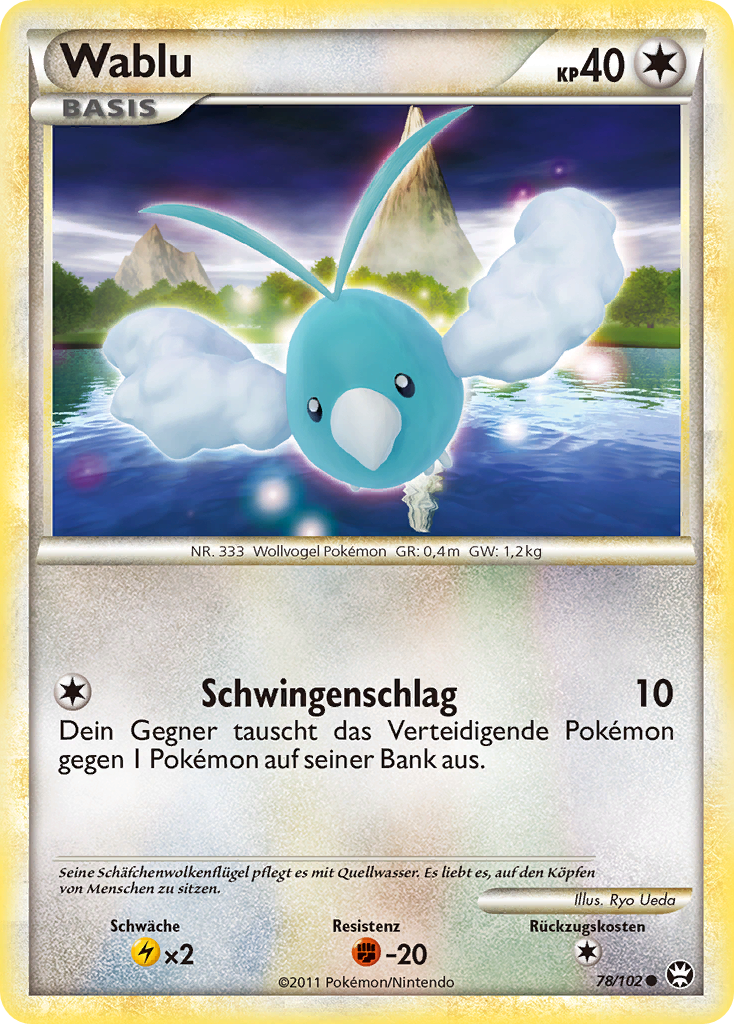 Wablu 78 — Triumph (German Pokémon TCG card)
