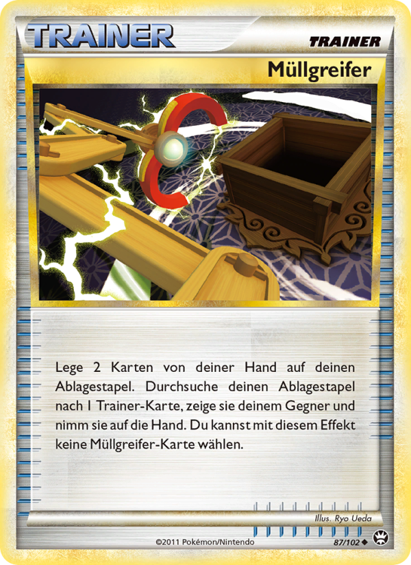 Müllgreifer 87 — Triumph (German Pokémon TCG card)