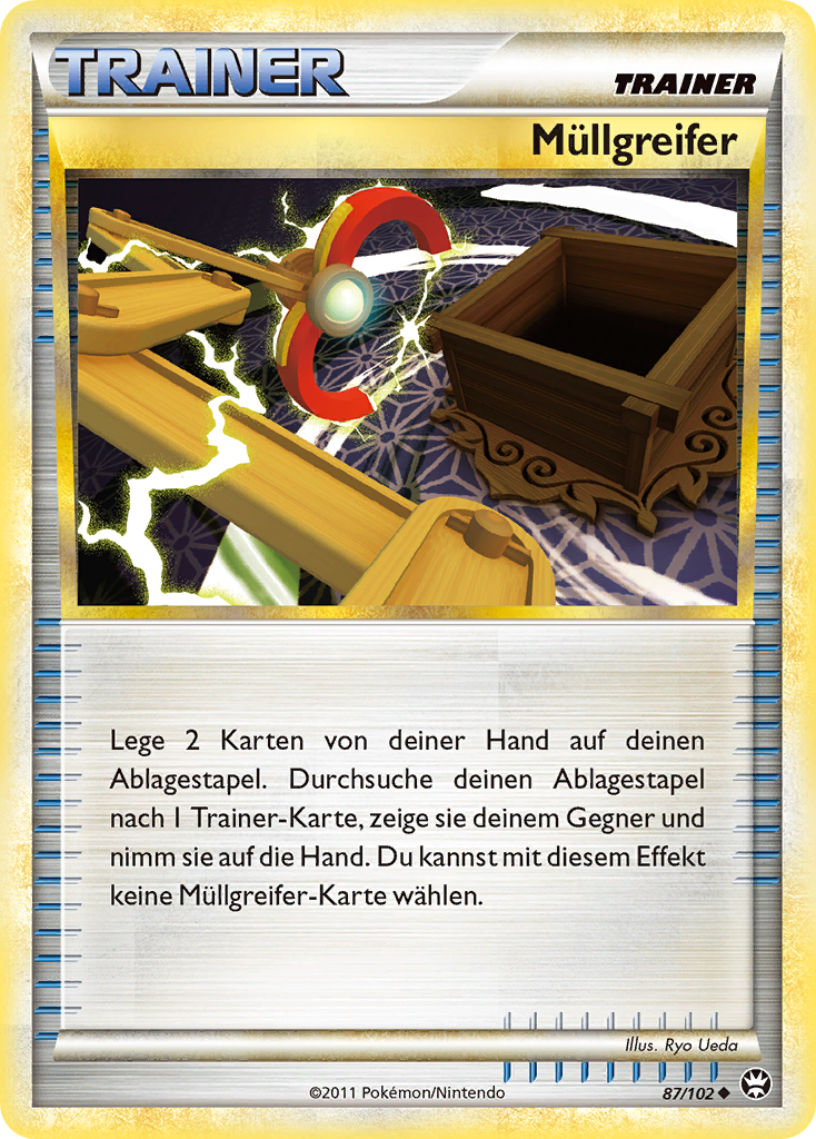 Müllgreifer 87 — Triumph (German Pokémon TCG card)