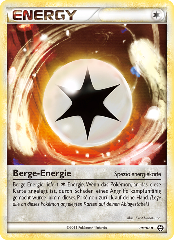 Berge-Energie 90 — Triumph (German Pokémon TCG card)