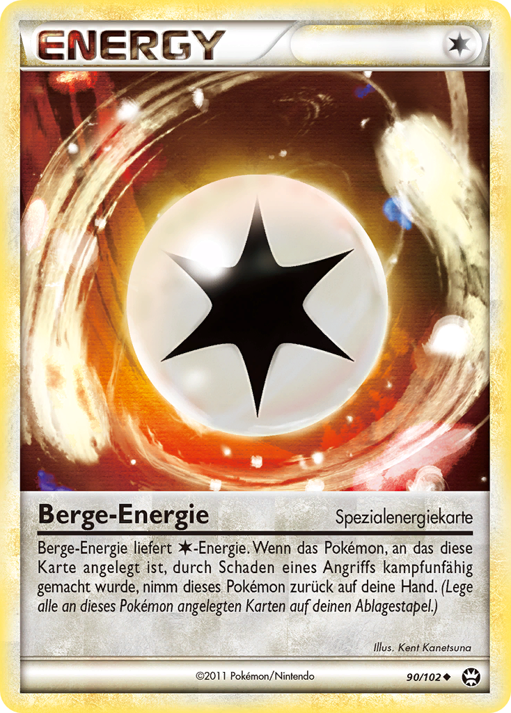 Berge-Energie 90 — Triumph (German Pokémon TCG card)