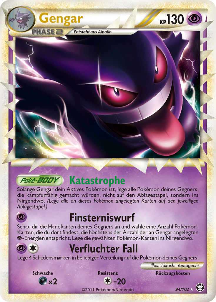 Gengar 94 — Triumph (German Pokémon TCG card)