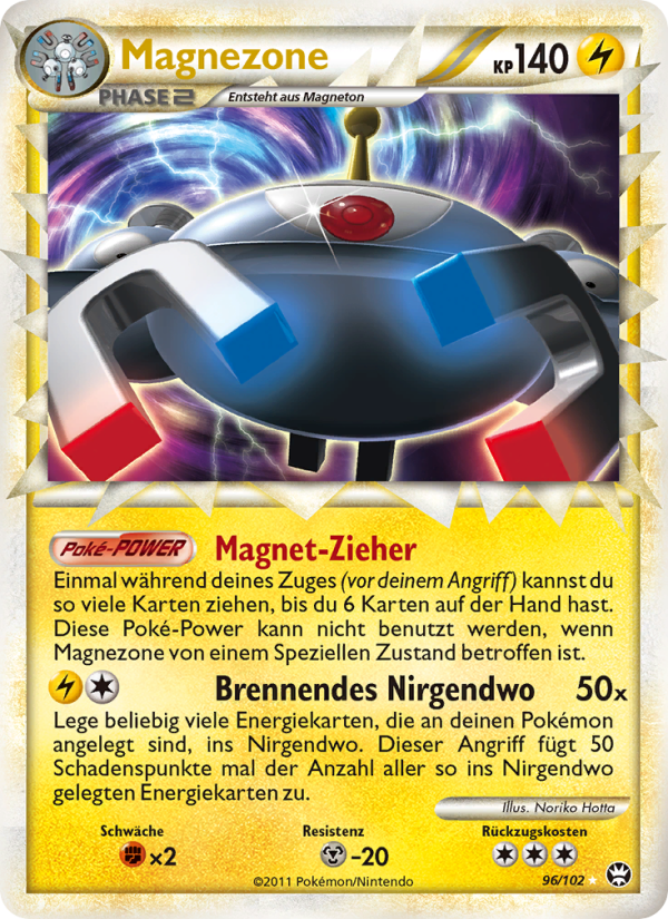 Magnezone 96 — Triumph (German Pokémon TCG card)