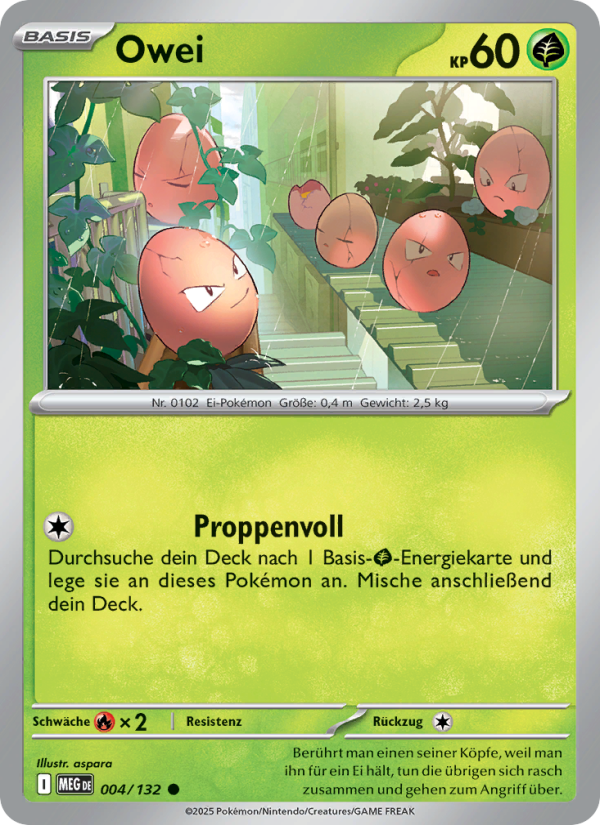 Owei 004 — Mega-Entwicklung (German Pokémon TCG card)