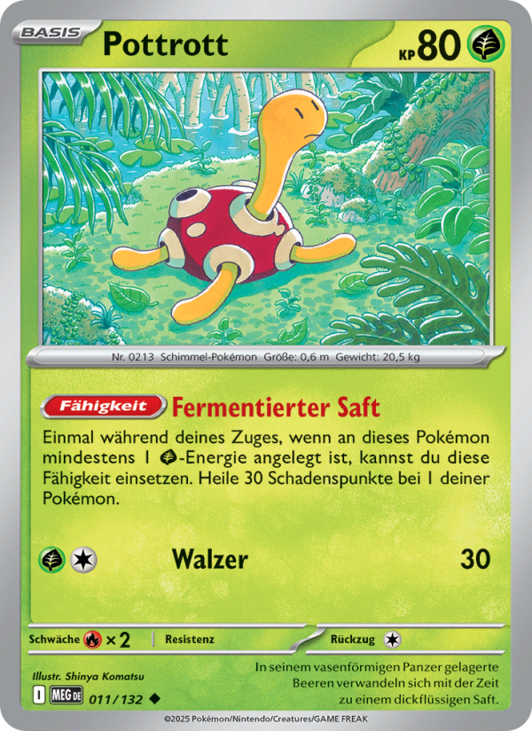 Pottrott 011 — Mega-Entwicklung (German Pokémon TCG card)