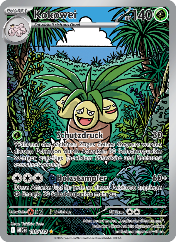 Kokowei 135 — Mega-Entwicklung (German Pokémon TCG card)