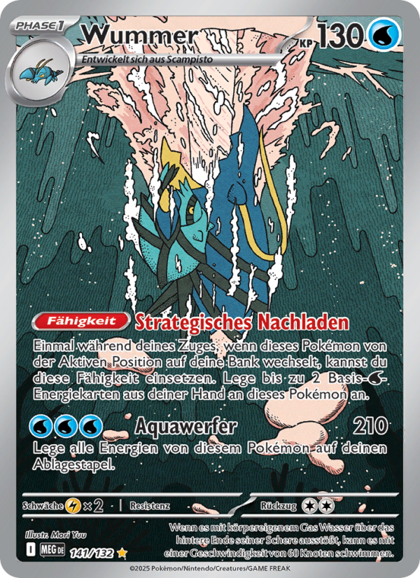 Wummer 141 — Mega-Entwicklung (German Pokémon TCG card)