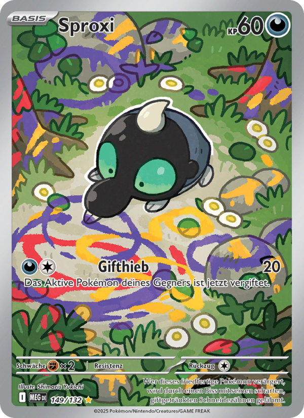 Sproxi 149 — Mega-Entwicklung (German Pokémon TCG card)