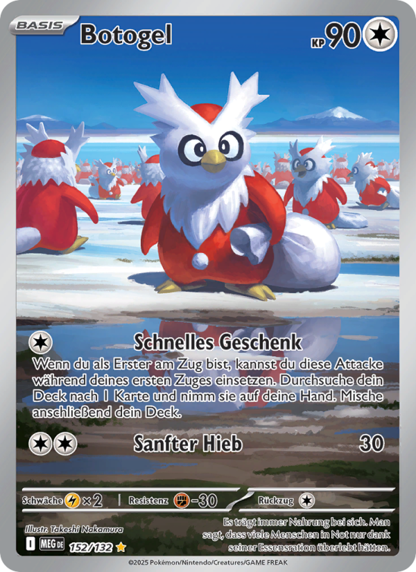 Botogel 152 — Mega-Entwicklung (German Pokémon TCG card)