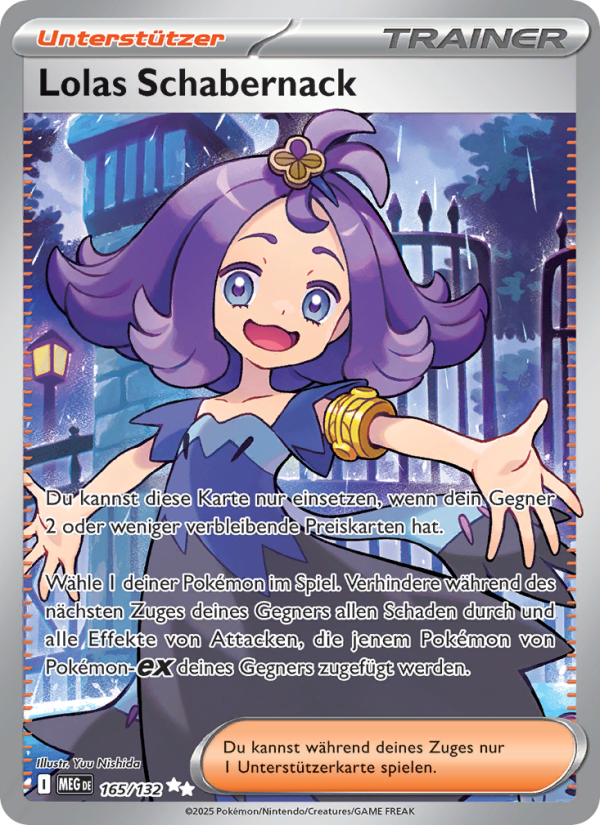 Lolas Schabernack 165 — Mega-Entwicklung (German Pokémon TCG card)