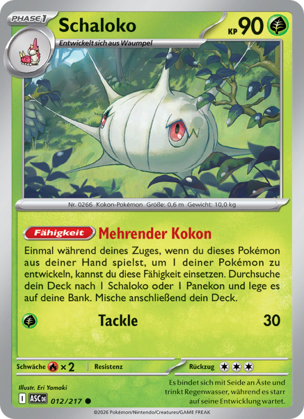 Schaloko 012 — Erhabene Helden (German Pokémon TCG card)