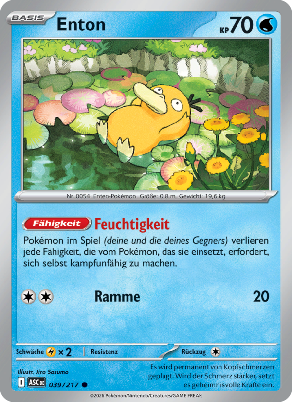 Enton 039 — Erhabene Helden (German Pokémon TCG card)