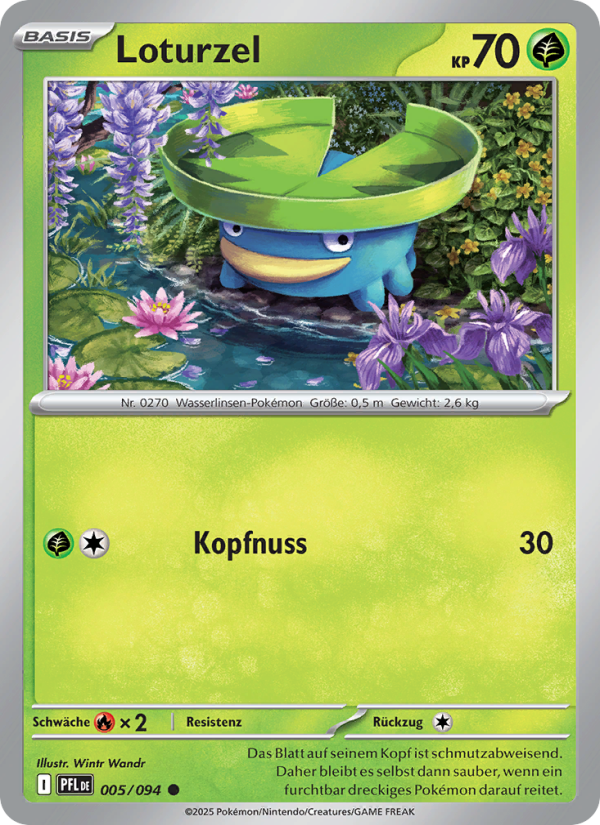 Loturzel 005 — Fatale Flammen (German Pokémon TCG card)