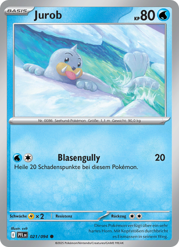 Jurob 021 — Fatale Flammen (German Pokémon TCG card)