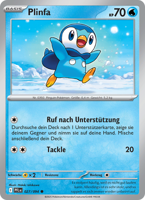 Plinfa 027 — Fatale Flammen (German Pokémon TCG card)