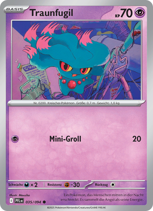 Traunfugil 035 — Fatale Flammen (German Pokémon TCG card)