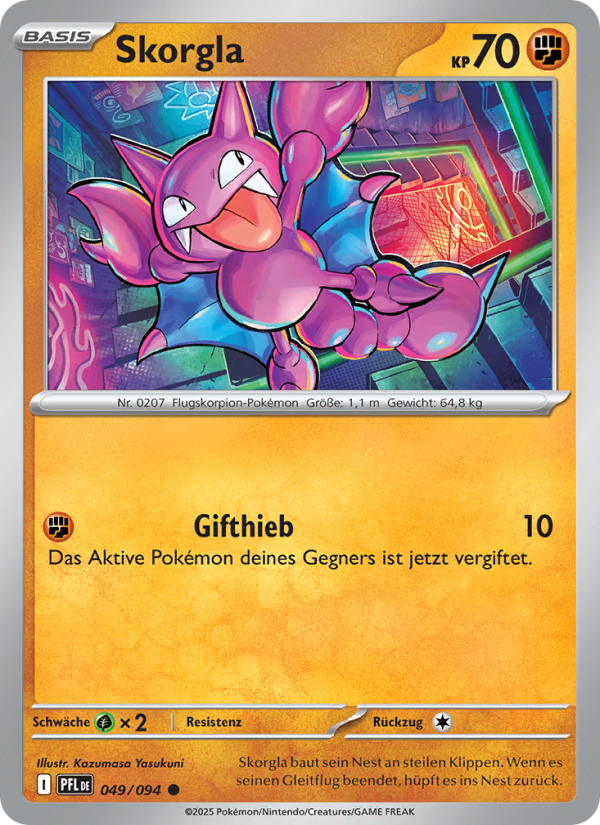 Skorgla 049 — Fatale Flammen (German Pokémon TCG card)